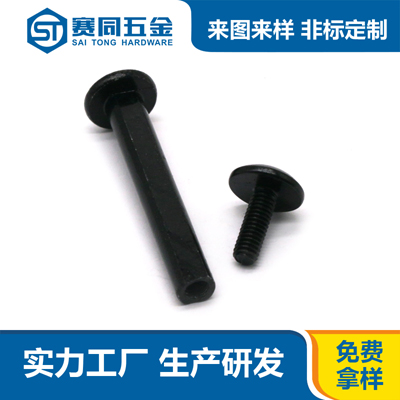 鐵鍍黑鋅對鎖螺絲